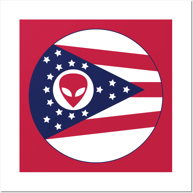 UFO OHIO Wall Art by roswellboutique